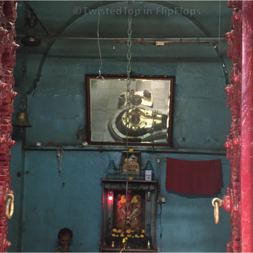 300-year old Bhuleshwar Mahadev Temple, where it is rumored that the Shiva linga appeared out of earth on its own